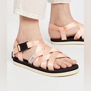 Suicoke Pink Sama Sandals